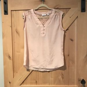 Light Pink Lace Shirt